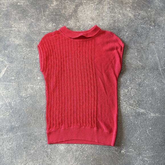 Vintage Bleyle Sweater Vest Skirt Culottes Set Womens 10 Knit Mod 70s Japan USA - Picture 2 of 16